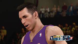【2K14 NBA】 Los Angeles Lakers vs Golden State Warriors