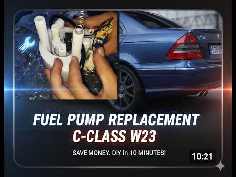 How to Replace a Fuel Pump in Your Mercedes Benz C Class