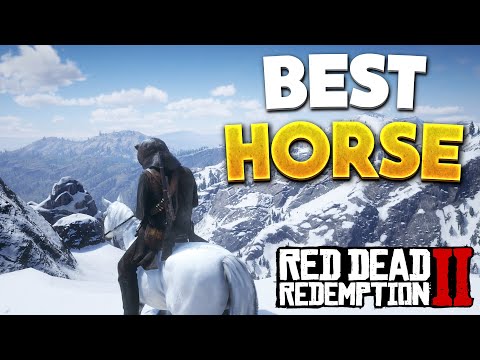 Red Dead Redemption 2 Best Horse! How To Get Arabian White Coat Horse Location (RDR2 Best Horse)