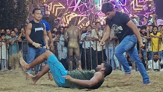 जावेद गनी मेवा थापा ने मिलकर चार पहलवानों को पेल दिया,,, Javed Gani ki kushti,, meva thapa vs javed