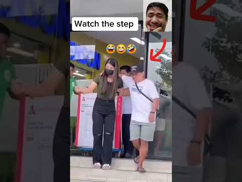 Girl help curiously then got had crazy laugh 🤣😂 #funny #comedy #viral