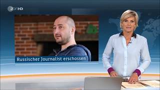 ZDF meldet die "Ermordung" von Babtschenko
