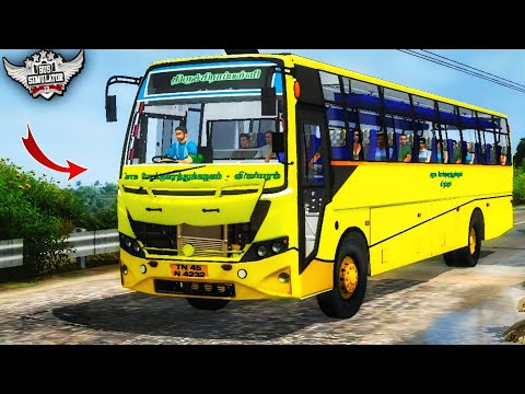 download TNSTC ULTRA DELUX BUS MOD for bus simulator indonesia | BUSSID V4.3.3 | #bussidmods