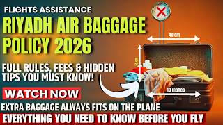 Riyadh Air Baggage Policy 2026 ✈️ Full Rules, Fees & Hidden Tips You MUST Know!