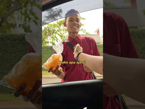 Bayar ketoprak pake beras sekarung‼️