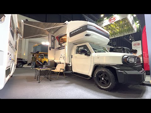 Toyota Hilux Champ SLIDE ON CAMPER MOTORHOME 2025 model RV