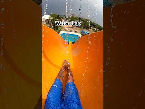 Bella Ciao Playground Parkour Water slide Pov #shorts