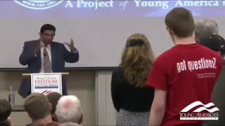 Liberal Professor CONFRONTS Dinesh D'Souza, Gets immediately SCHOOLED by Dinesh