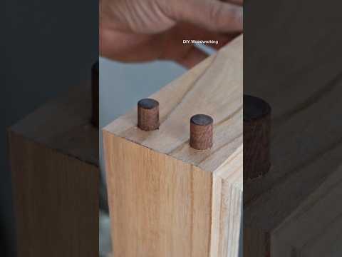 Simple wooden joints for beginners #shorts #asmr