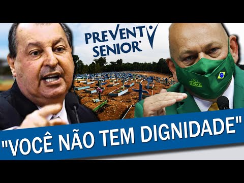 LUCIANO HANG DEBOCHA DOS SENADORES NA CPI DA COVID E NEGA SER NEGACIONISTA | MELHORES MOMENTOS