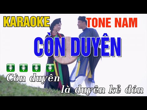 Còn Duyên Karaoke Tone Nam (Fa thăng trưởng) – Beat Chuẩn Nhạc Sống || Trung Hiếu Karaoke