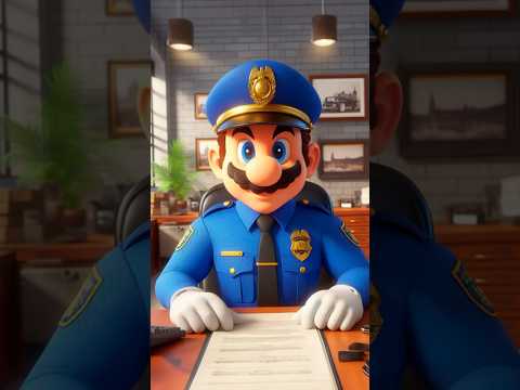 The police station will have such employees?‍♀️? #mario #mariobros #luigi #bowser #supermariobros