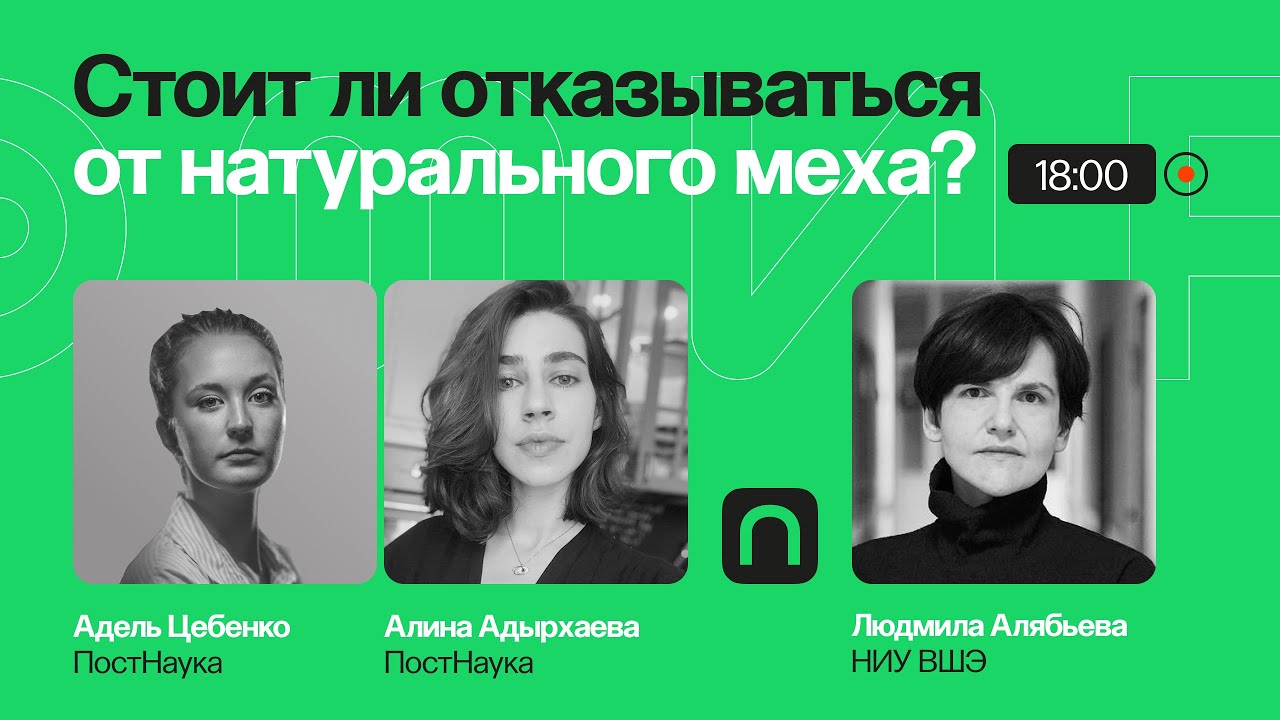 Экология против моды: стоит ли отказываться от натурального меха? Людмила Алябьева