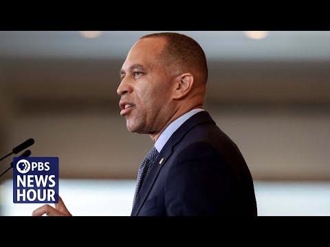 YouTube video thumbnail: Voters Sent Washington a Message to Put 'Everyday Americans First,' Jeffries Says