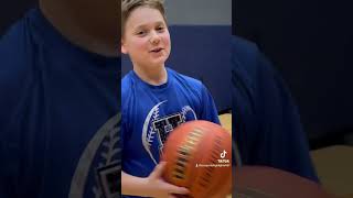 Hitting some trick shots with my friend Chase