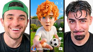 We Watched Every YouTuber's First Short (Featuring Hxsain)