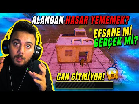 ALAN DIŞINDA HASAR ALMADAN 1. OLMAK MÜMKÜN MÜ? PUBG Mobile Efsane Mi Gerçek Mi?