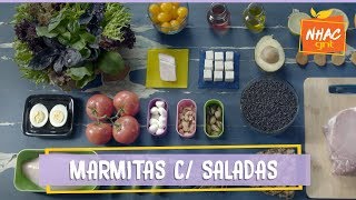 Marmitando: saladas variadas | Caio Braz | Marmitas e Merendas