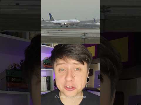 AVIÃO FAZ POUSO DE EMERGÊNCIA POR CAUSA DE DIARREIA