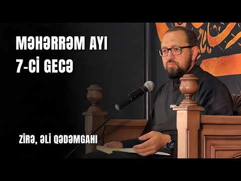 Məhərrəm ayı söhbətləri - 7ci gecə | Hacı Cavid Pənahlı | 2025