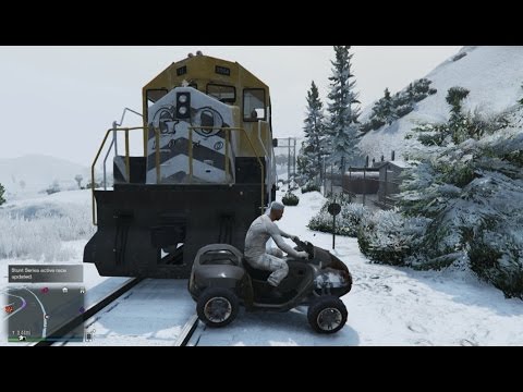 SNEG U GTA V?! ZEZANJE PO GRADU!