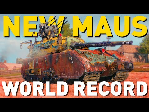 New Maus WORLD RECORD in World of Tanks!