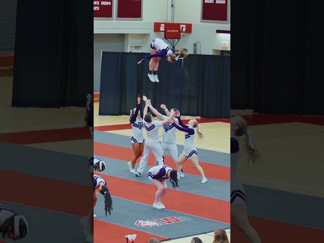 Taylor Cheer Opens Season Strong at IWU Wildcat Weekend