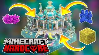 I Drained The OCEAN To Build THIS In Hardcore Minecraft