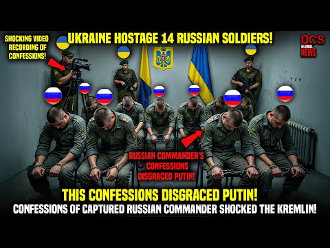 TERRIBLE FOOTAGE! Unbelievable Confessions of Captured Russian Soldiers Disgraced Putin Worldwide!