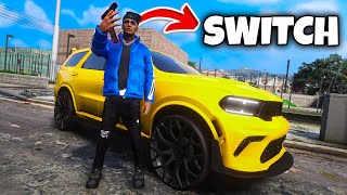 I spent 24 HOURS with a GLOCK SWITCH in GTA 5 RP..