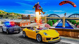 Using Ejection Seat During Police Chases In GTA 5 RP