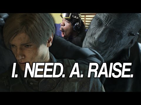 I DON'T GET PAID ENOUGH FOR THIS| RESIDENT EVIL 2 REMAKE {EP 2}