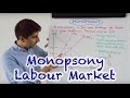 Understanding Monopsonies in Labor Markets