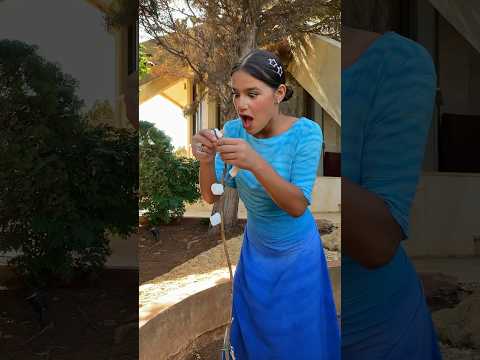 اطفت من شجرة بيتنا مارشميلو:😱