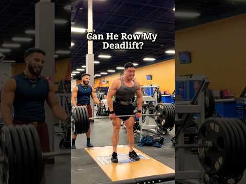 He Tried To ROW My DEADLIFT ðŸ˜. @l@liftoff_app