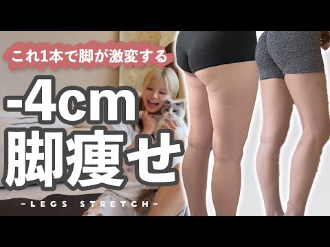 【-4cm】本気で足痩せしたい人専用の動画