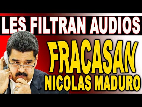 LES FILTRA AUDIOS ELEMENTOS DE MADURO INTENTAN PERO FRACASAN DE LA PEOR MANERA EN RIDICULO