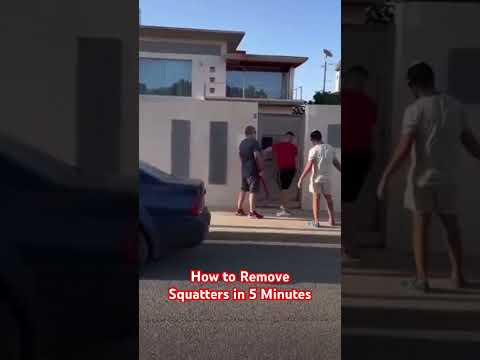 How To Remove Squatters In 5 Minutes | Squatters Removed by Force