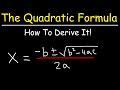 Proving the Quadratic Formula Through Completing the Square