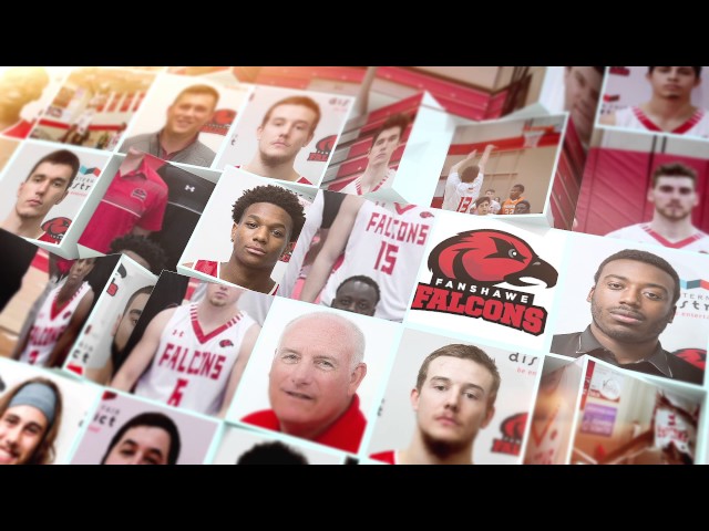 Fanshawe Falcons Logo Reveal - 2017 belairdirect OCAA Men's Basketball Championship