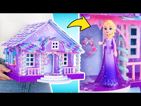 Créez l'escapade enneigée parfaite d'Elsa 🏰❄️ Tutoriel de bricolage