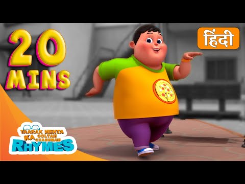 20 Minutes Nonstop Hindi Nursery Rhymes | TMKOC Hindi Rhymes |