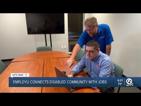 YouTube video thumbnail: Let's Hear It: Local non-Profit Helps the Disabled Land Steady Jobs