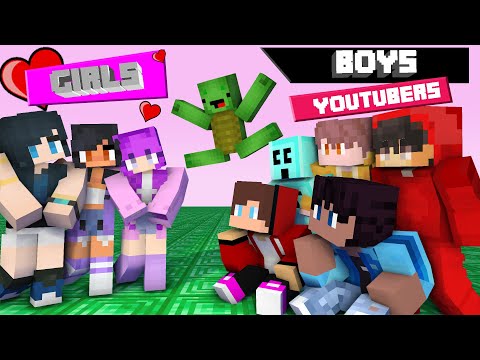 maizen is the teacher brewing youtubers school girls and boys aphmau, craftee - monster school