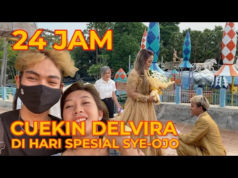 HARI SPESIAL SYE OJO! SAMBIL CUEKIN DELVIRA 24 JAM #sandyss