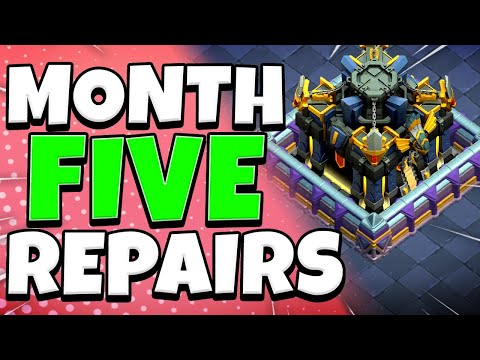 TH17 Rushed Base Progress after 150 Days (Clash of Clans)