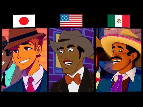 Animan studios meme, en paises diferentes