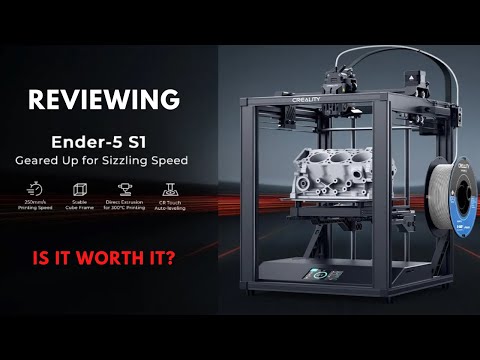 Ender 5 S1 Review: Unboxing and First Impressions| Worth the hype?