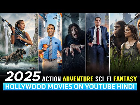 Top 10 Best Hollywood Movies On YouTube in Hindi | Hollywood Action Adventure Movies in Hindi 2025