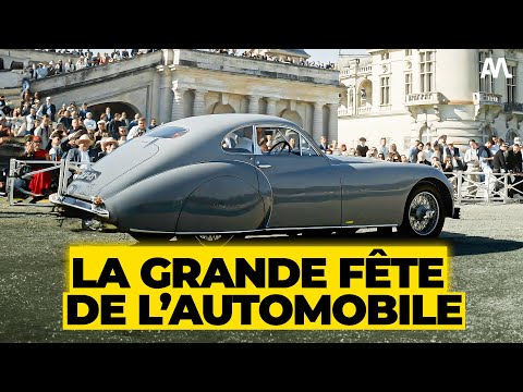 On vous emmène à Chantilly, pour la grande fête française de l'automobile !😍